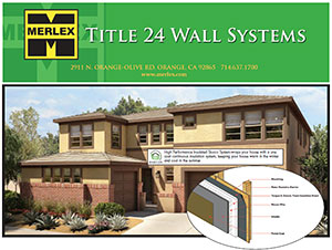 Merlex Title 24 Wall Systems